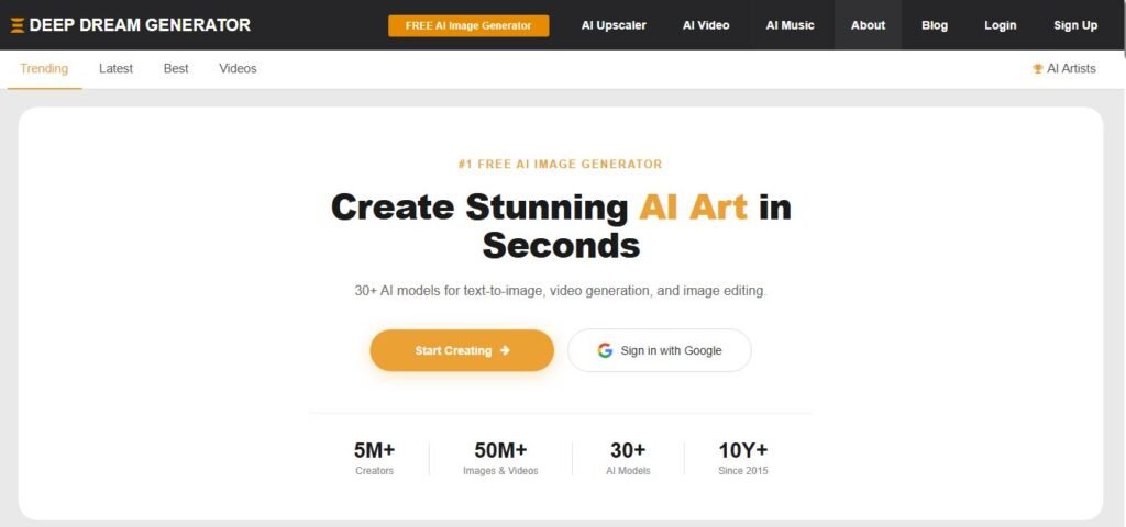 Deep Dream Generator