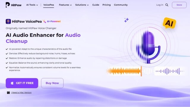 HitPaw AI Audio Enhancer