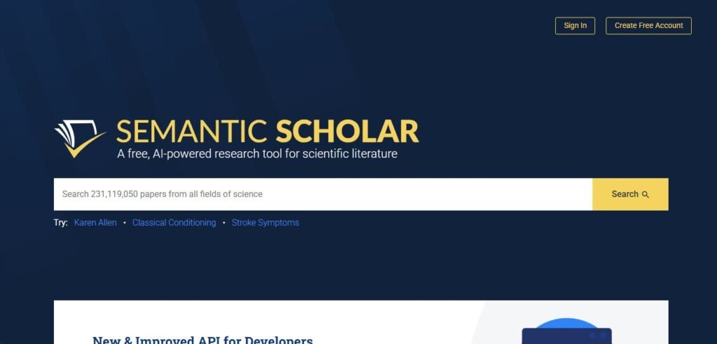 Semantic Scholar