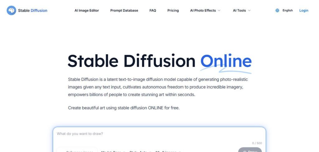 Stable Diffusion Online