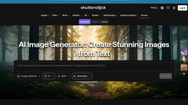 shutterstock AI Image Generator