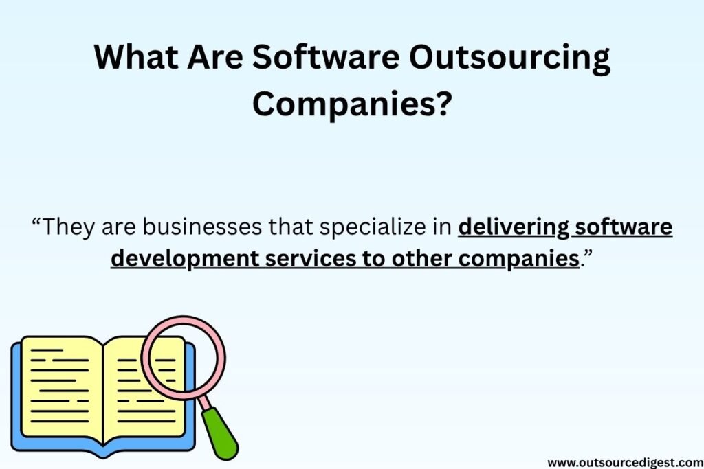 Software Outsourcing Companies definition